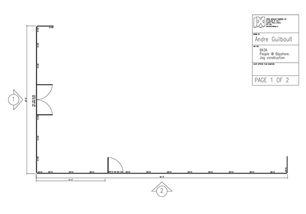 Hoarding Wall Plan