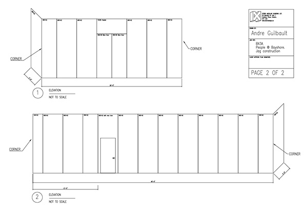 Hoarding Wall Plan